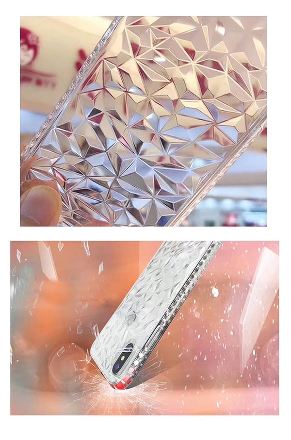 Extra tåligt 3D Diamant TPU iPhone 7/8