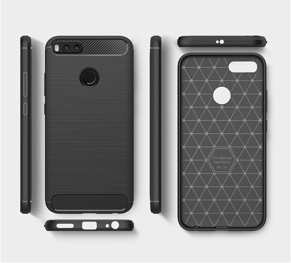 Stöttåligt Armor Carbon TPU-skal Xiaomi Mi A1