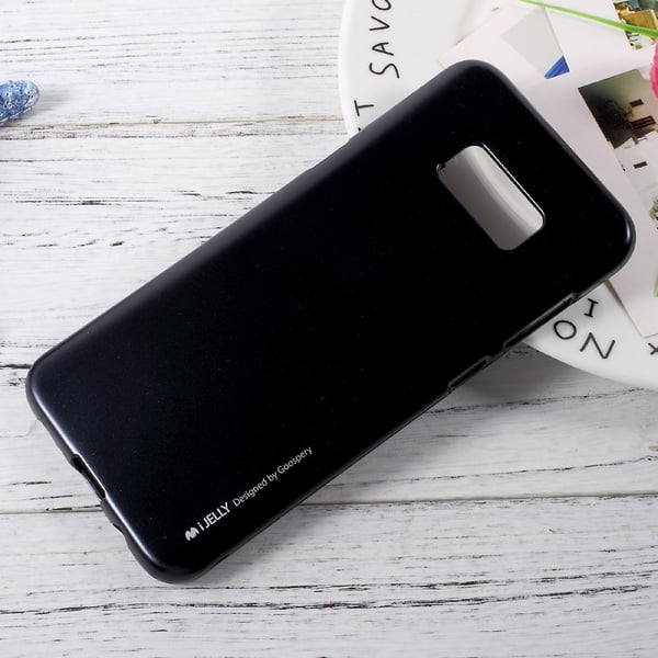 Mercury GOOSPERY Jelly TPU Deksel til Samsung Galaxy S8 Plus - Svart