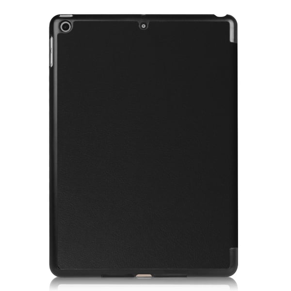 iPadille 9,7 tuuman (2017) kolminkertainen jalusta tablettikotelo - musta