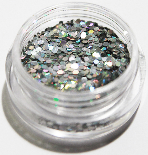 Kynsien glitter - Hexagon - Hopea - 8ml - Glitter