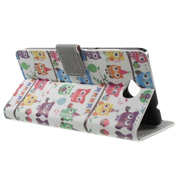 Microsoft Lumia 650 Lompakkokotelo - Various Owls