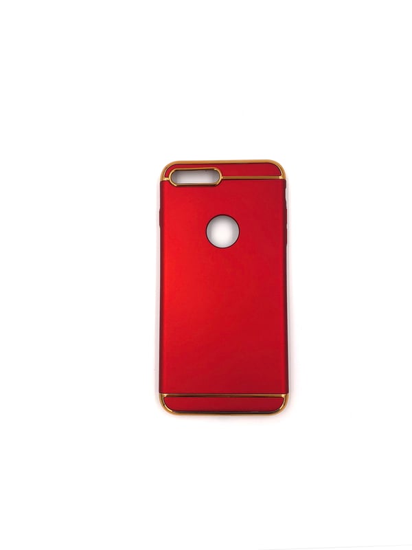 Design skal 3 i 1 guldkant till iPhone 8 PLUS