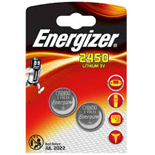 2450-2 Energizer Lithium 3V 2 kpl