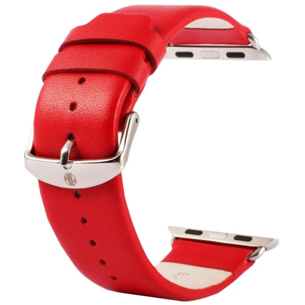 Kakapi Apple Watch -ranneke aitoa nahkaa, sis. kiinnikkeet. 38 mm