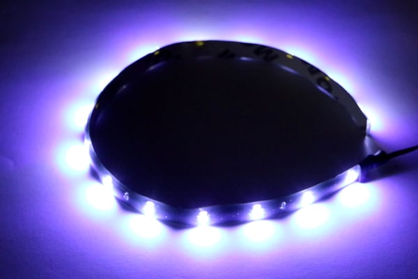 Led slinga 2st 30cm vit med 15st chip 3528SMD ledstripe styling