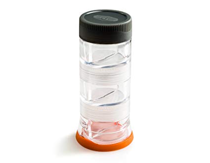 GSI OUTDOORS SPICE ROCKET 79497, kryddburk med olika sektioner