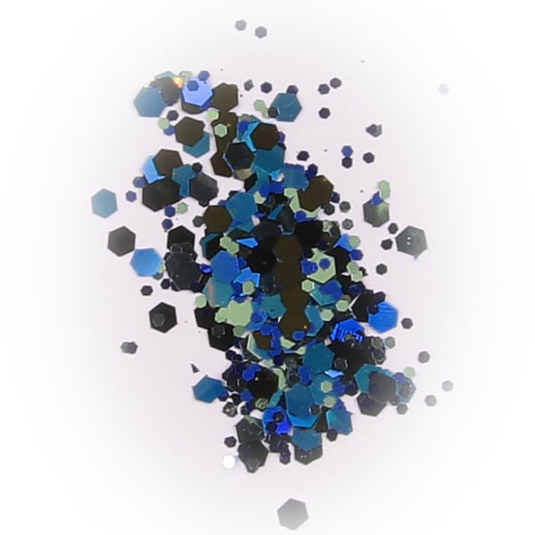 Negleglitter - Bland - Istid - 8ml - Glitter