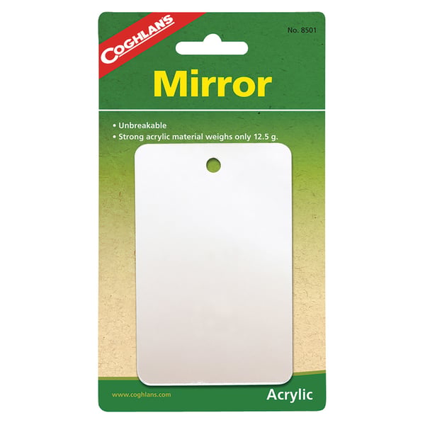 fickspegel, spegel resa, COGHLANS FEATHERWEIGHT MIRROR CG8501