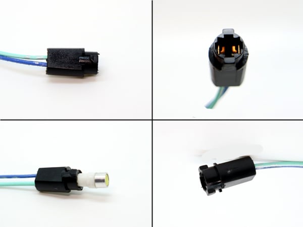 T5 W2,3W 5-pack LED / halogen kontakt / sockel / fattning