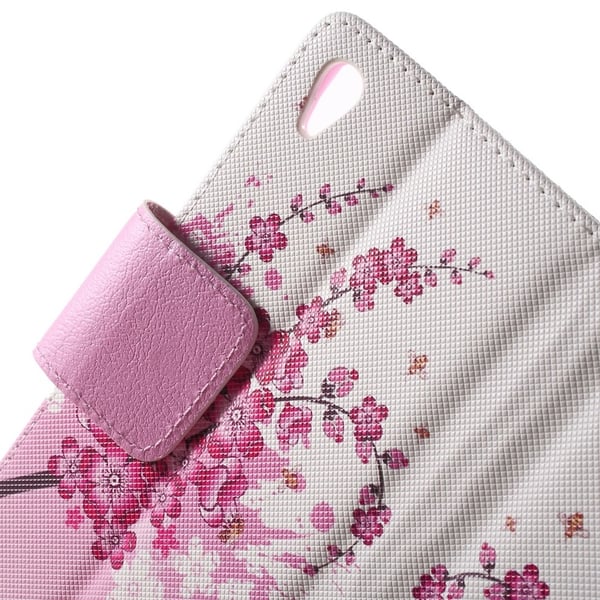 Sony Xperia Z5 Plum Blossom Lommebok - deksel