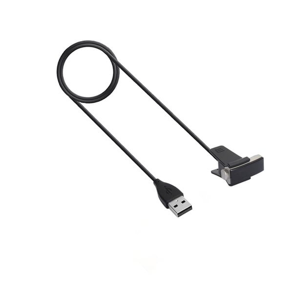 30cm udskiftning USB opladningskabel til Fitbit Alta - sort