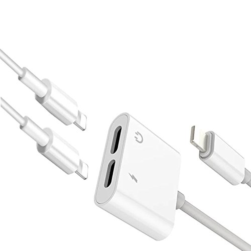 2 in 1 Lightning Adapter / splitter iPhone 7/8/X