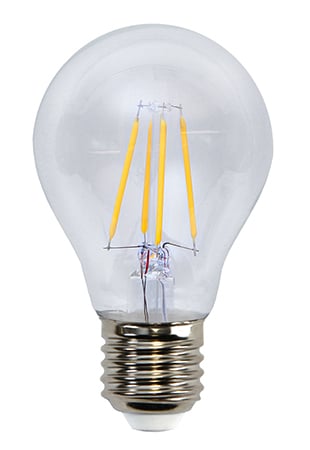 Illumination LED Kirkas Filamenttilamppu E27 2700K 400lm 4W