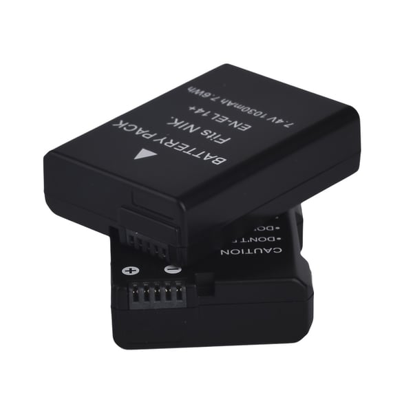 EN - EL14 Batteri til Nikon D3100 D5100 Coolpix P7000 P7800 Etc