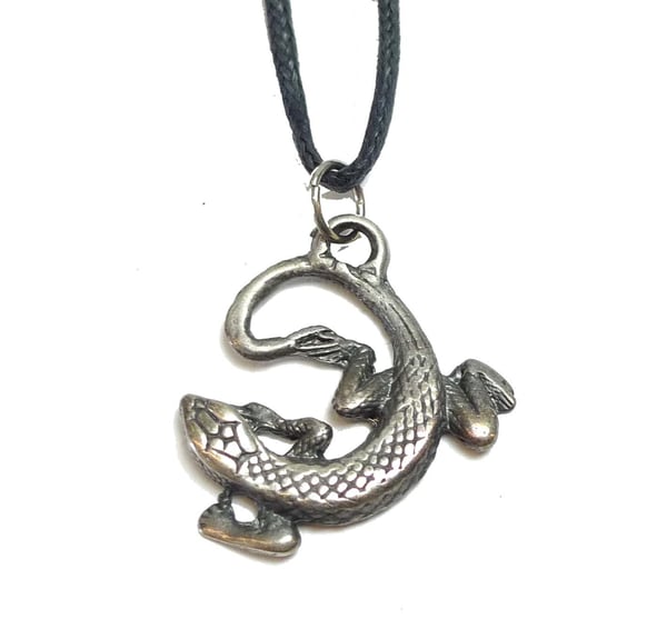 Halsband Ödla