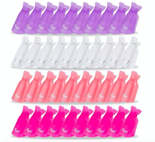 Soak off cap clip - Fjerning av neglelakk