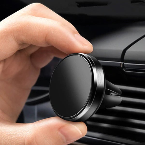 Universell mobiltelefonholder til bilen din - Liten, praktisk med magnet