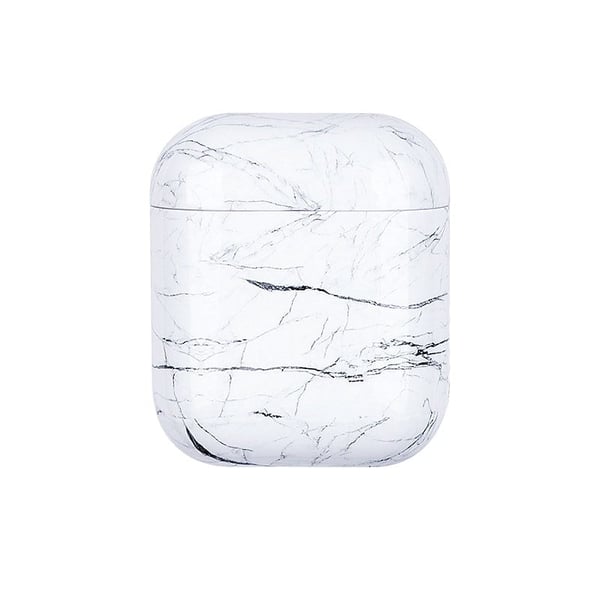 Beskyttelsesetui til AirPods - Hvid Marmor