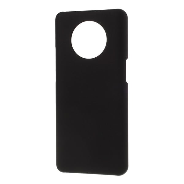 Kumitettu kova PC-puhelinkotelo OnePlus 7T:lle - Musta