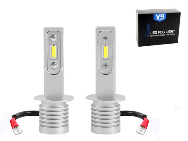 H1 PRO 1500 lumen dimljus led lampor  2-pack 12v led