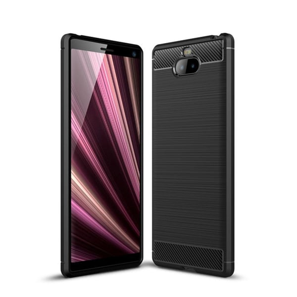 Stöttåligt Armor Carbon TPU-skal Sony Xperia 10 Plus