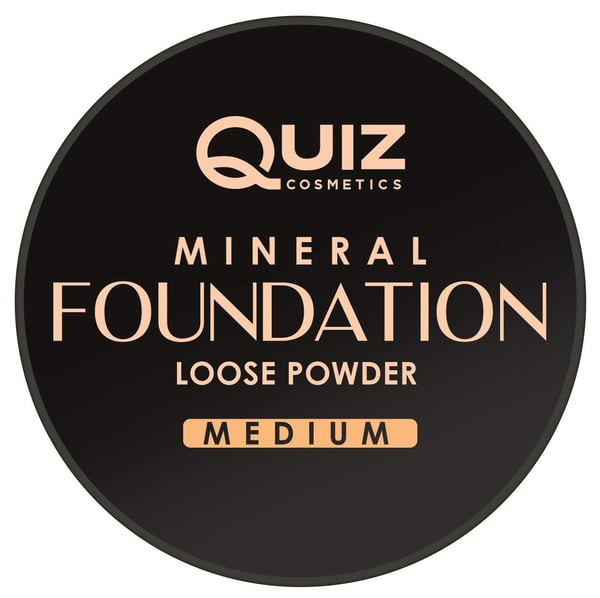 Mineralfoundation - Løs kraft - Quiz Cosmetics