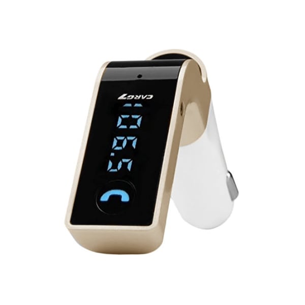 FM-sender med Bluetooth Tilslutning 4-i-1, Guld