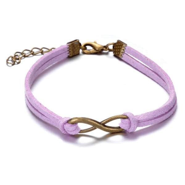 Armband med symbolen "infinity" i metall - Flera färger
