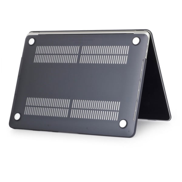 MacBook Air 13,3" A1932 (2018) + Retina - modeletui Plast Sort