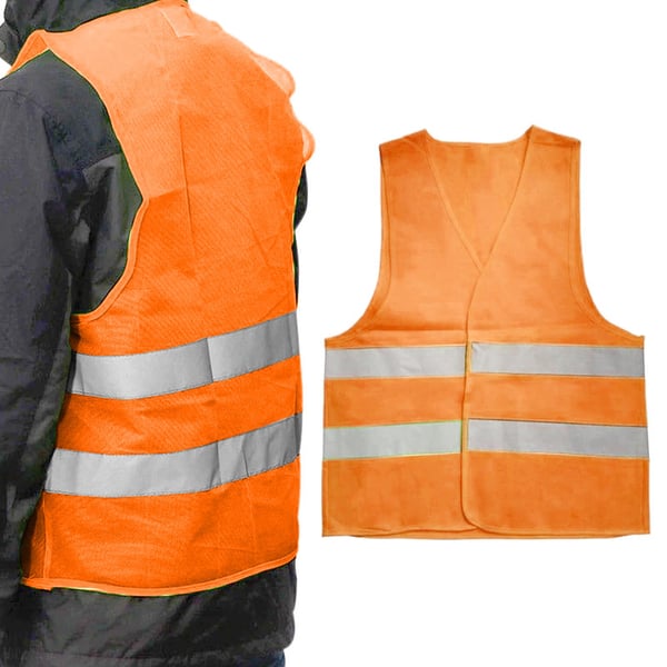 Refleksvest til Voksne & Børn - Refleks - Barn - Orange
