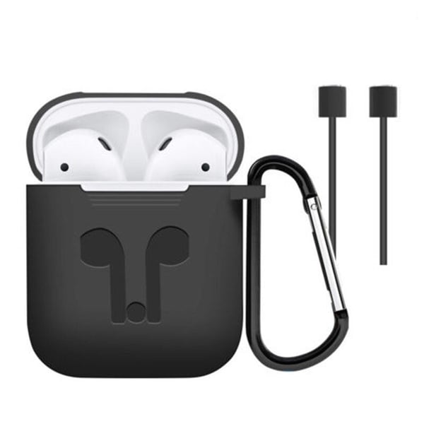 Airpods hodetelefoner øretelefoner silikon etui dekker