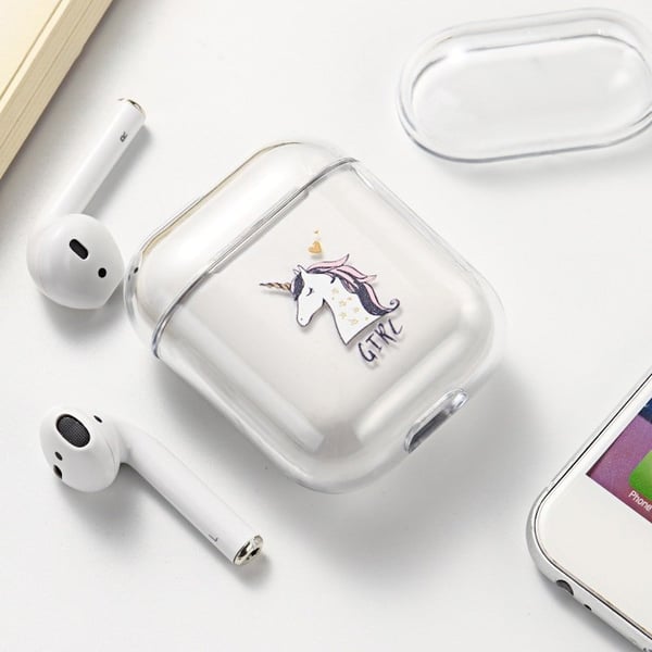 Beskyttelsesdeksel til AirPods - Enhjørning