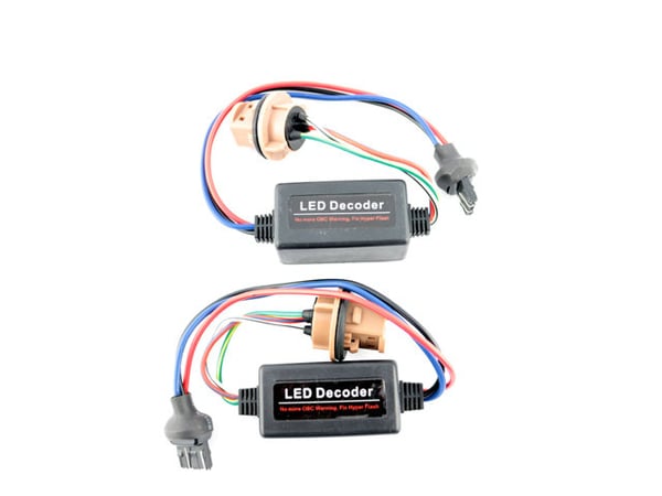 T20 w21/5w 7443 wy21/5w motstånd ledlampor canbus decoder w3x16q