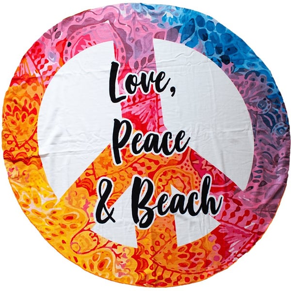 Kylpylakana mikrokuitua, Love, Peace &amp; Beach
