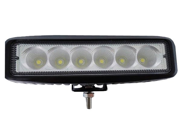 LED x 2, 18 W työvalo/peruutusvalo, 12-24 V mini LED -ramppi, Flood