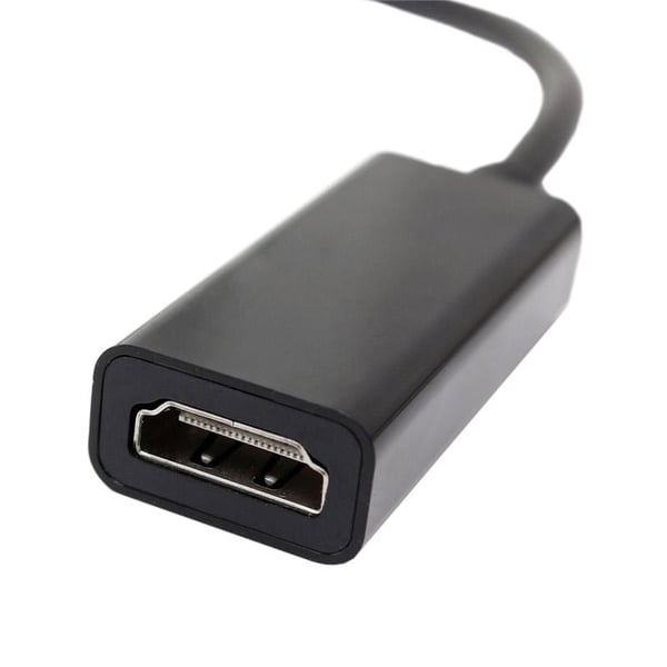 DisplayPort til HDMI - Adapter - Sort