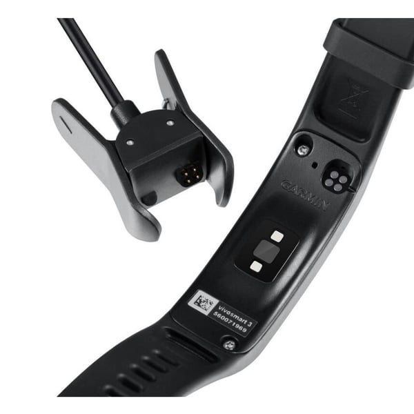 USB-ladekabel med klip til Garmin Vivosmart 3