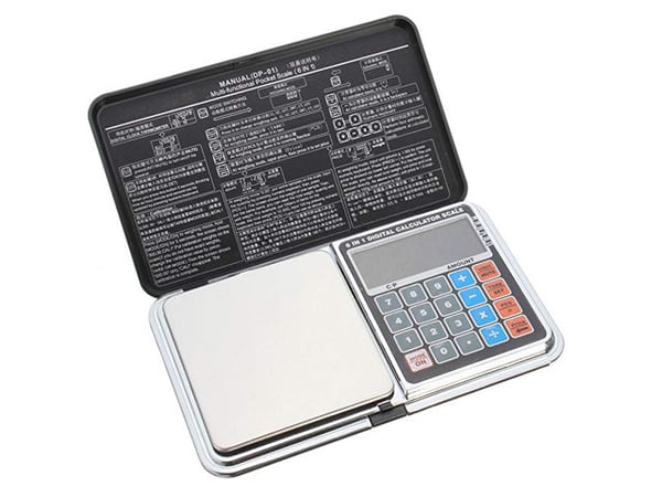 Digital våg 6 in 1 500g pocketscale Ultrakompakt design