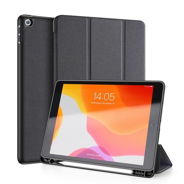 DUX DUCIS Domo Apple iPad 10.2 2021/2020/2019 deksel Trifoldet Svart