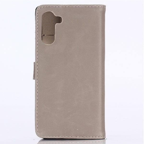 Samsung Galaxy Note 10 Retro Lommebok - deksel - Beige