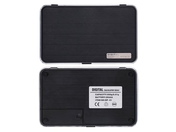 Digital våg 6 in 1 500g pocketscale Ultrakompakt design