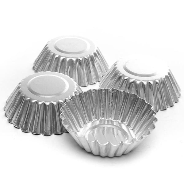 10 bakeformer i metall - Muffinsform - Småkaker - Former