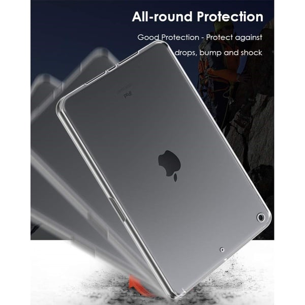 iPad 10.2 2021/2020/2019 TPU - deksel - Gjennomsiktig