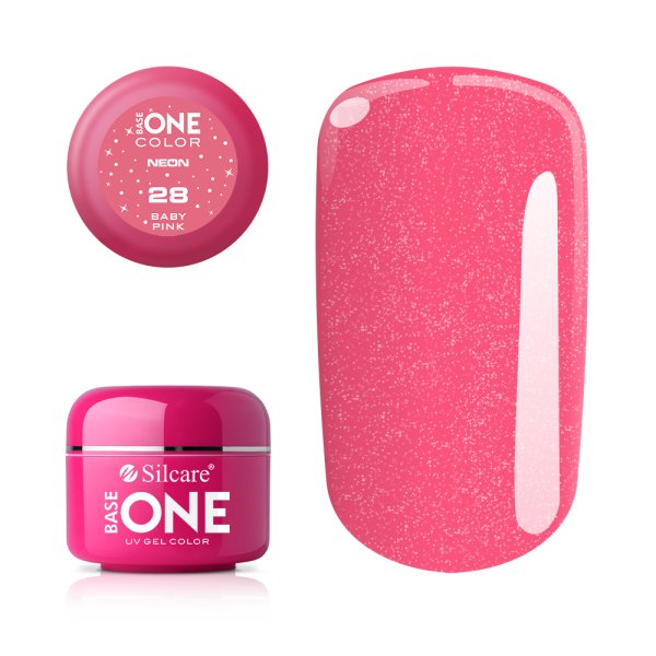 Base one - Neon - Baby pink 5g UV gel