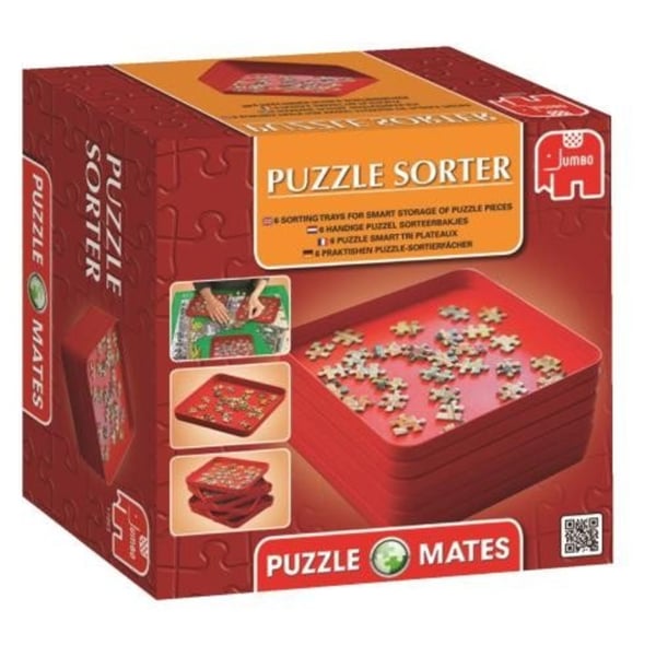 Pusselsorterare med 6 brickor 17953