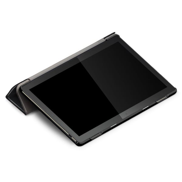 Tri - fold Veske til Lenovo Tab M10 TB - X505F/TB - X605F - Svart
