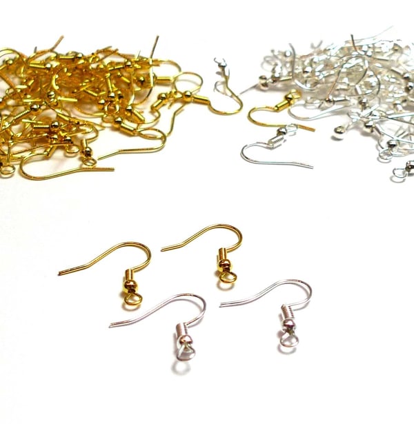 Örkrokar örhängen Guld&Silver 12-pack