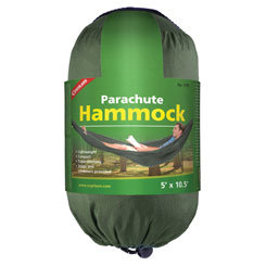 COGHLANS SINGLE PARACHUTE HAMMOCK GREEN CG1752,  hängmatta, hammock