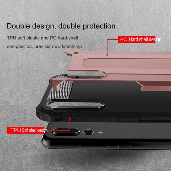 Xiaomi Mi 9 - Kuori/Mobiilikuori - Tough - Pink